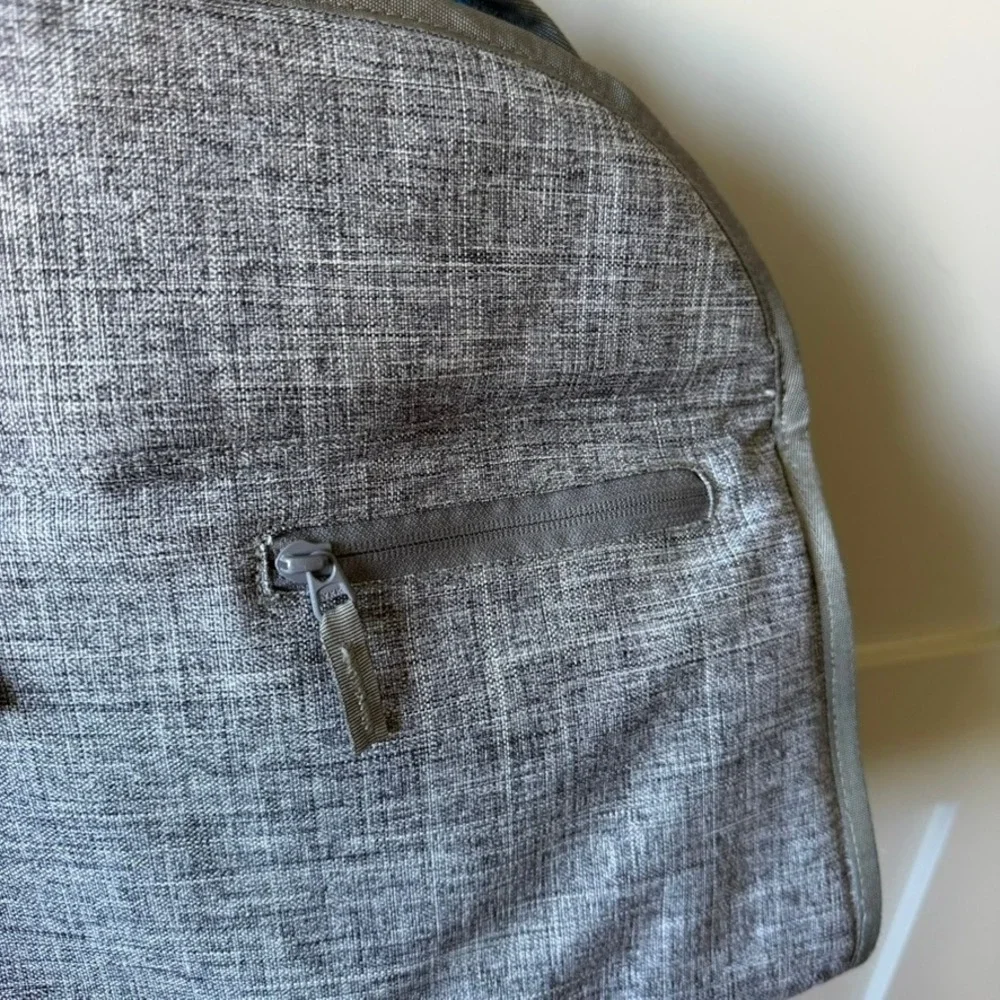 Timbuk2 Messenger Bag Grey Teal Laptop Crossbody Commuter Shoulder Bag